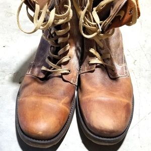 Mens Bull Boxer Leather Boots